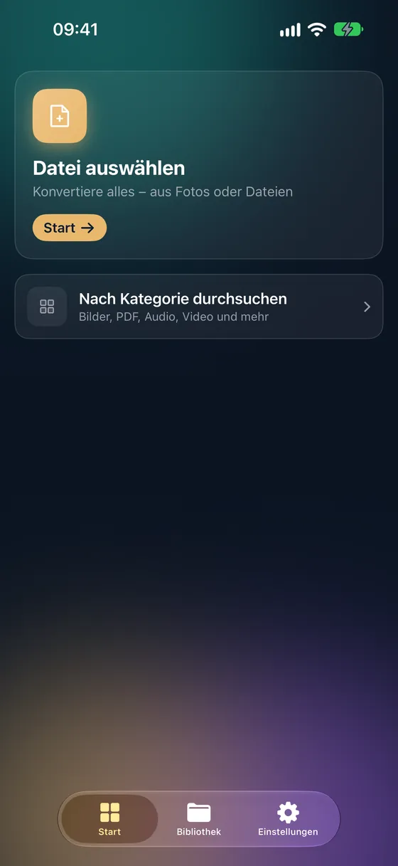 Fileroom — Privater Datei-Konverter direkt auf deinem Gerät