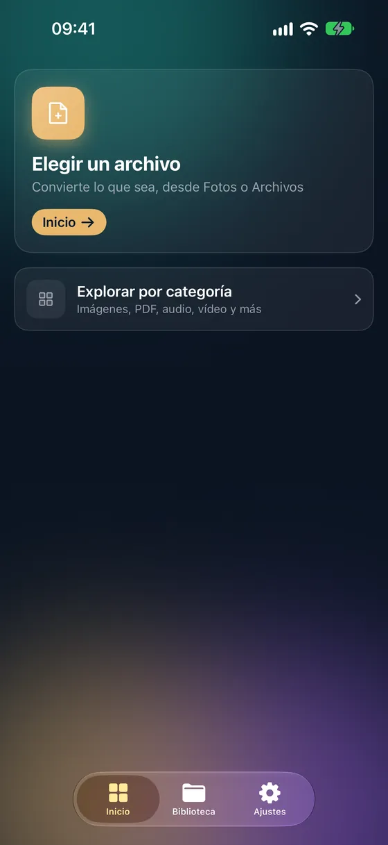 Fileroom — Conversor de archivos privado en tu dispositivo