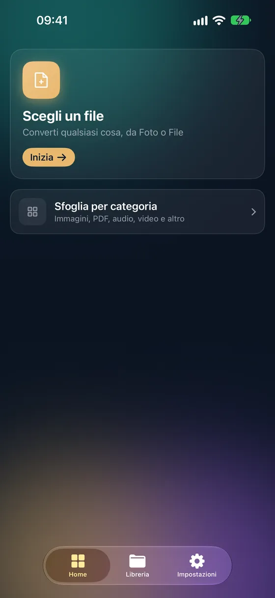 Fileroom — Convertitore di file privato, sul tuo dispositivo