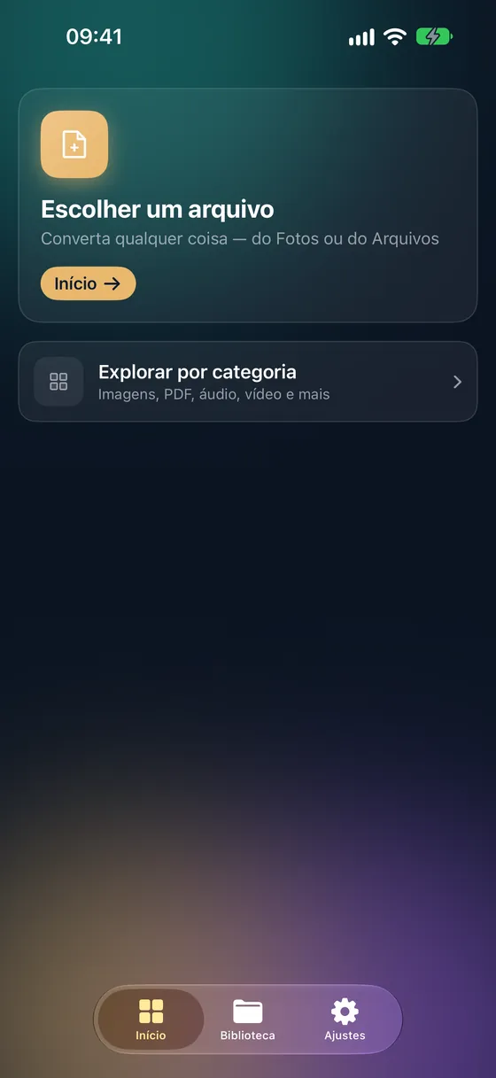 Fileroom — Conversor de arquivos privado no seu aparelho