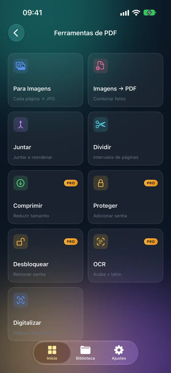 Ferramentas de PDF